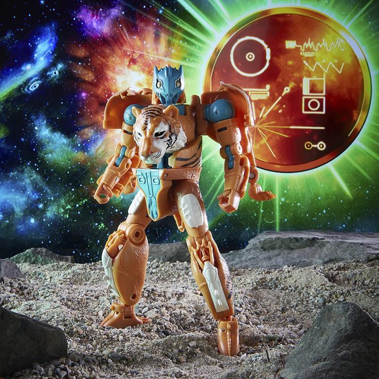 Transformers Generations War For Cybertron Golden Disk Collection Voyager Mutant Tigatron Action Figure Exclusive