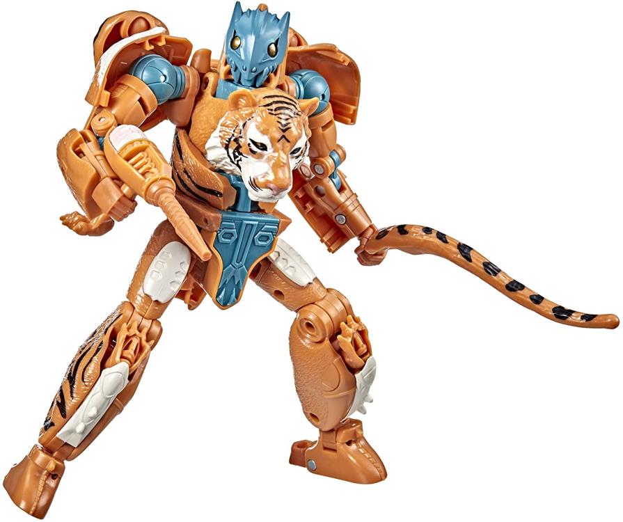 Transformers Generations War For Cybertron Golden Disk Collection Voyager Mutant Tigatron Action Figure Exclusive