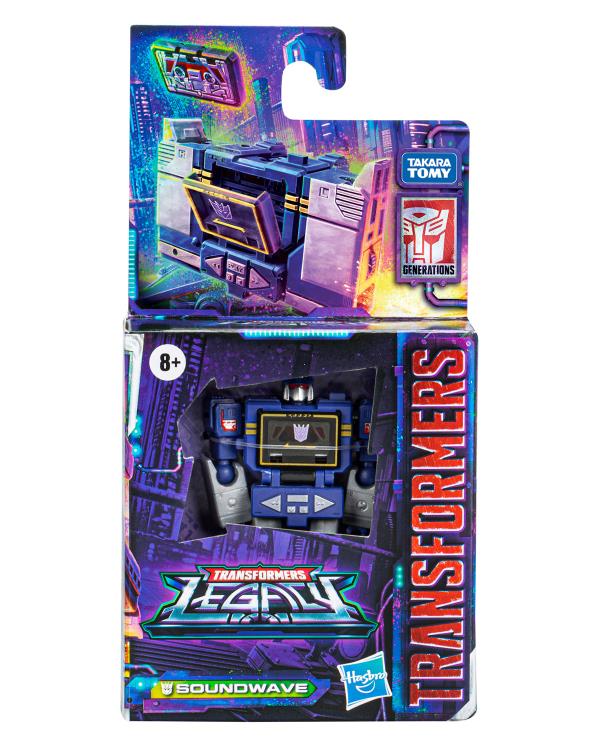 Transformers Generations Legacy Core Class Soundwave Action Figure