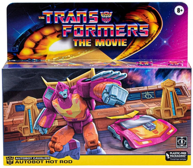 Transformers The Movie Retro Autobot Cavalier Hot Rod Action Figure
