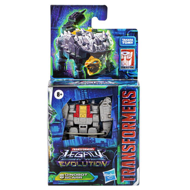 Transformers Generations Legacy Evolution Core Class Dinobot Scarr Action Figure