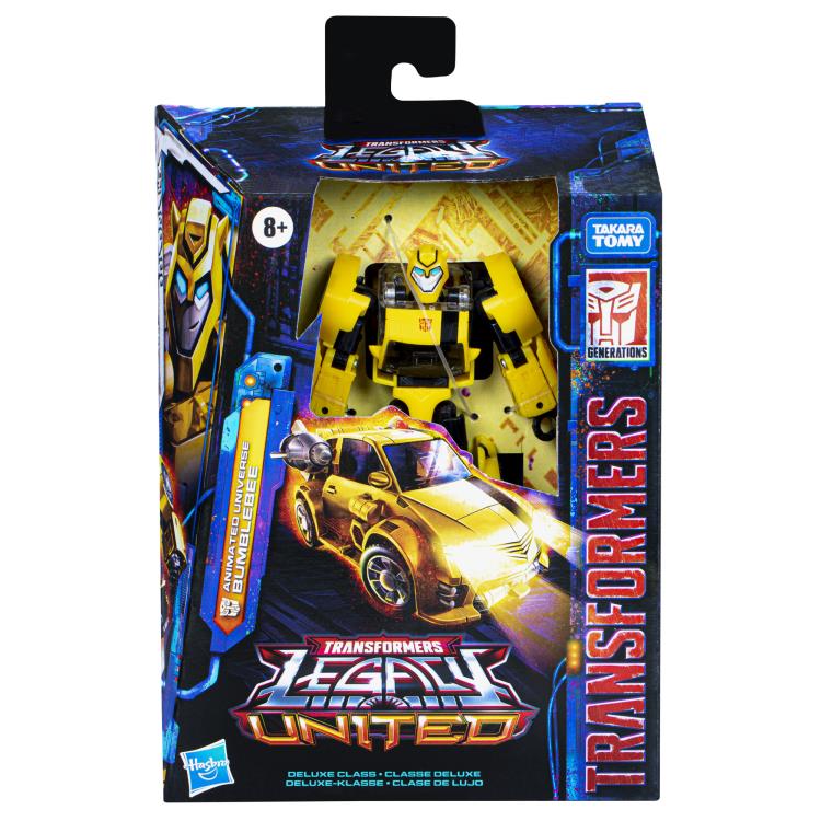 Transformers Generations Legacy United Deluxe Class Animated Universe Bumblebee Action Figure