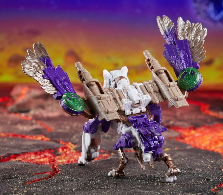 Transformers Generations Legacy United Leader Class Beast Wars Universe Tigerhawk Action Figure