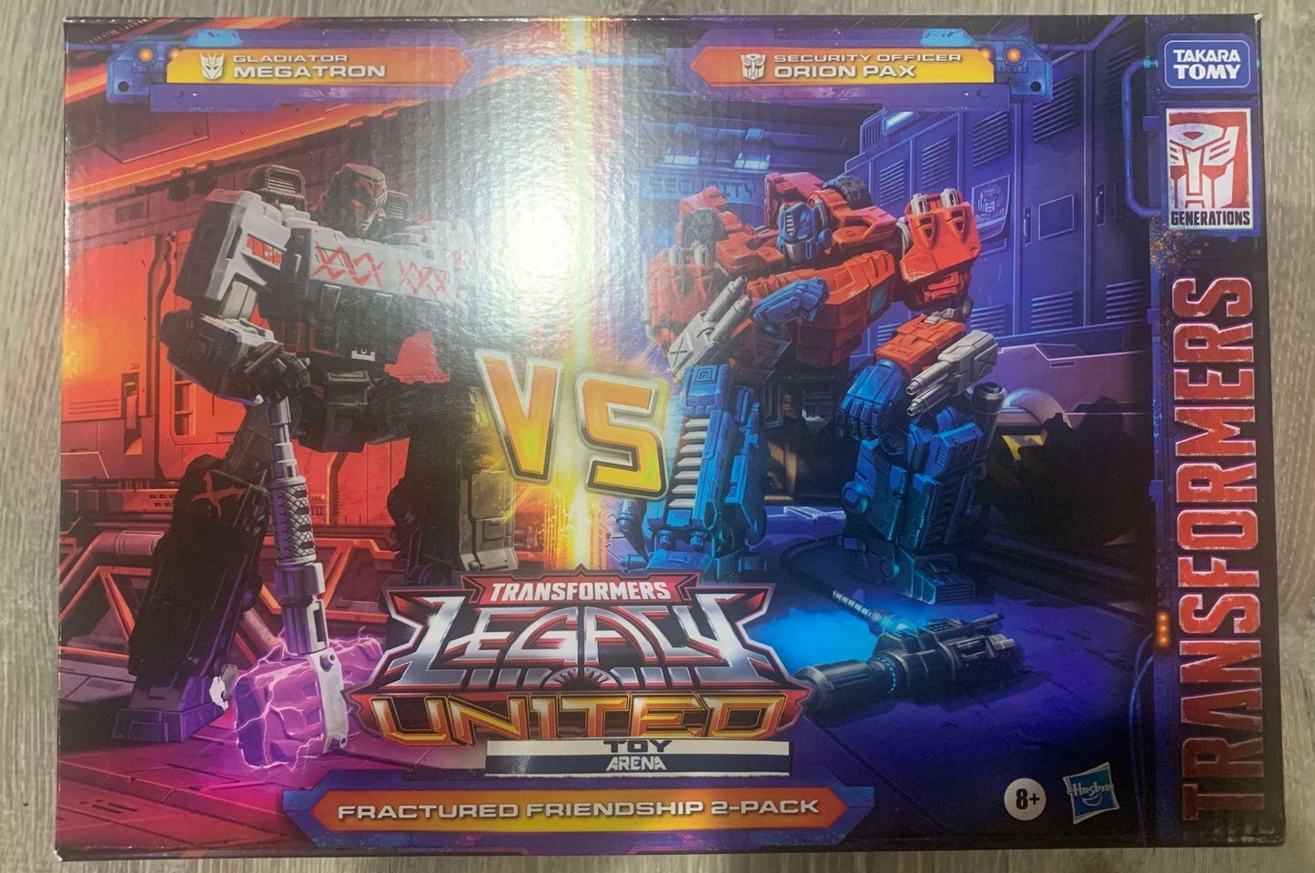 SDCC 2024 Transformers Generations Legacy United Voyager Class Fractured Friendship Action Figure Exclusive