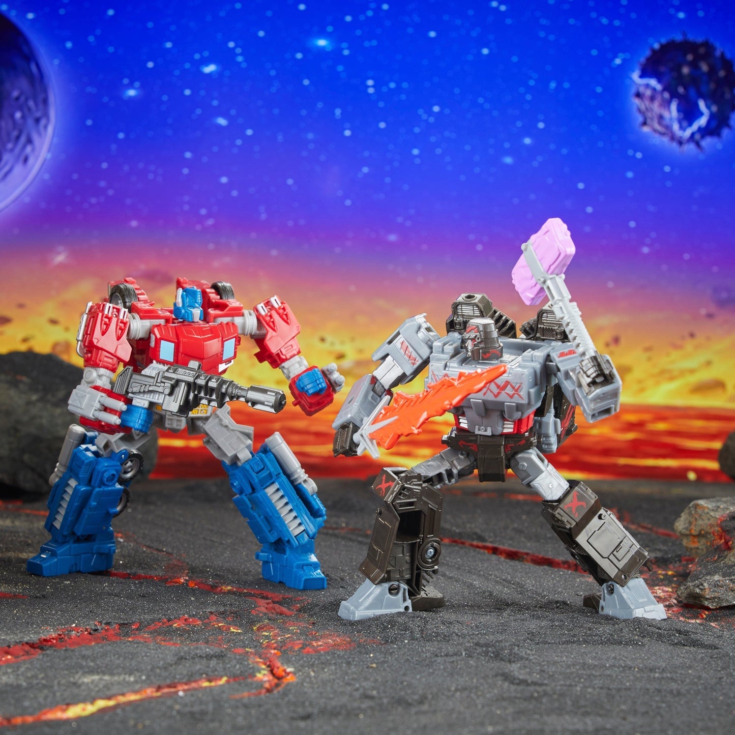 SDCC 2024 Transformers Generations Legacy United Voyager Class Fractured Friendship Action Figure Exclusive