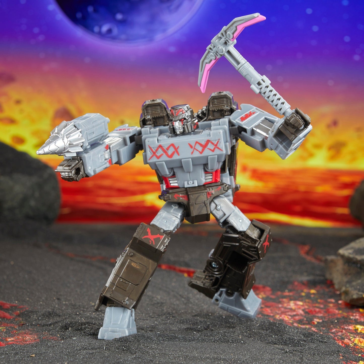 SDCC 2024 Transformers Generations Legacy United Voyager Class Fractured Friendship Action Figure Exclusive