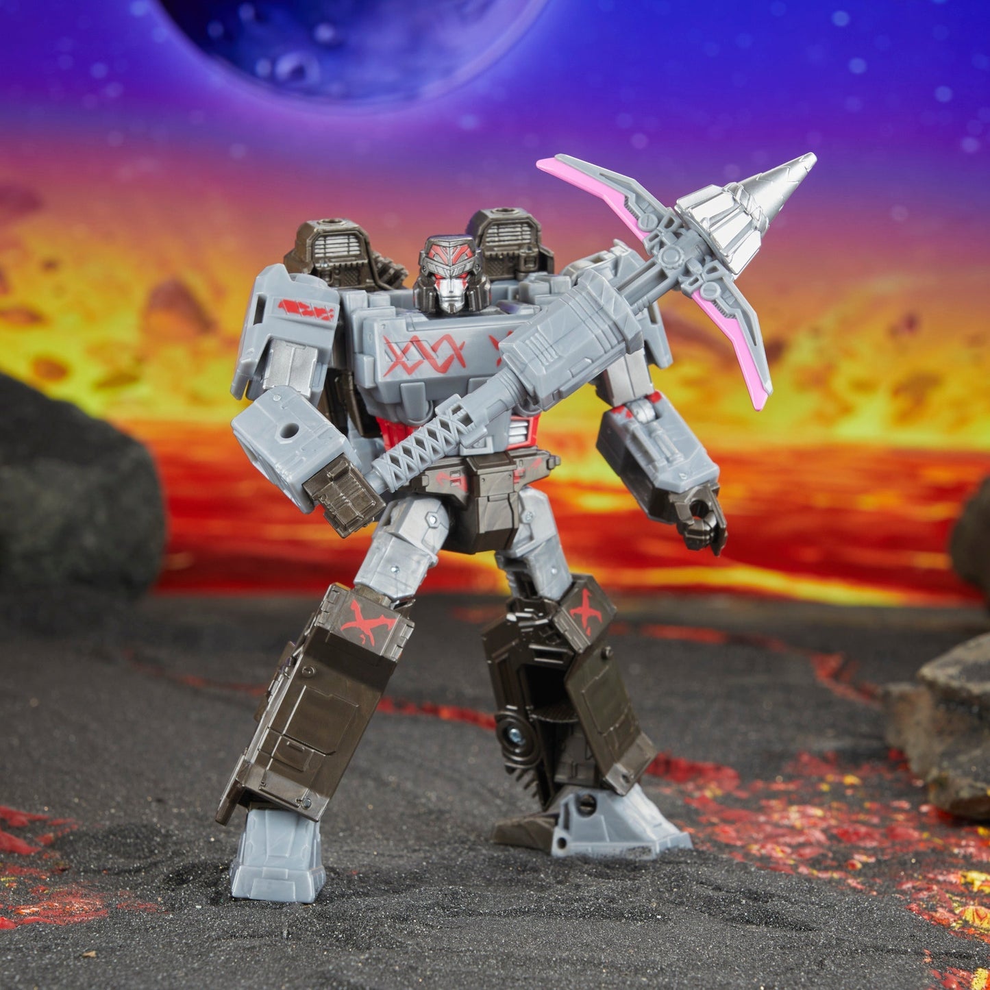 SDCC 2024 Transformers Generations Legacy United Voyager Class Fractured Friendship Action Figure Exclusive