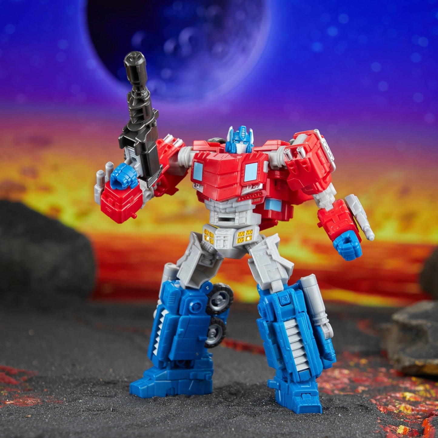 SDCC 2024 Transformers Generations Legacy United Voyager Class Fractured Friendship Action Figure Exclusive