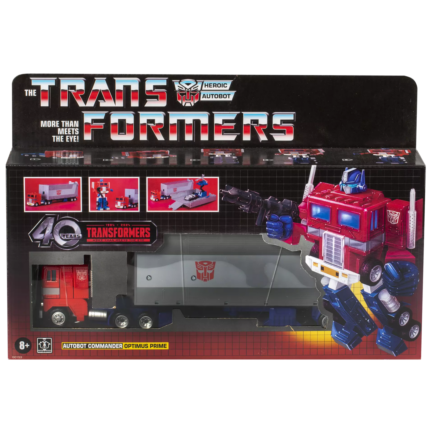 Transformers 40 Years Autobot Commander Optimus Prime Action Figure