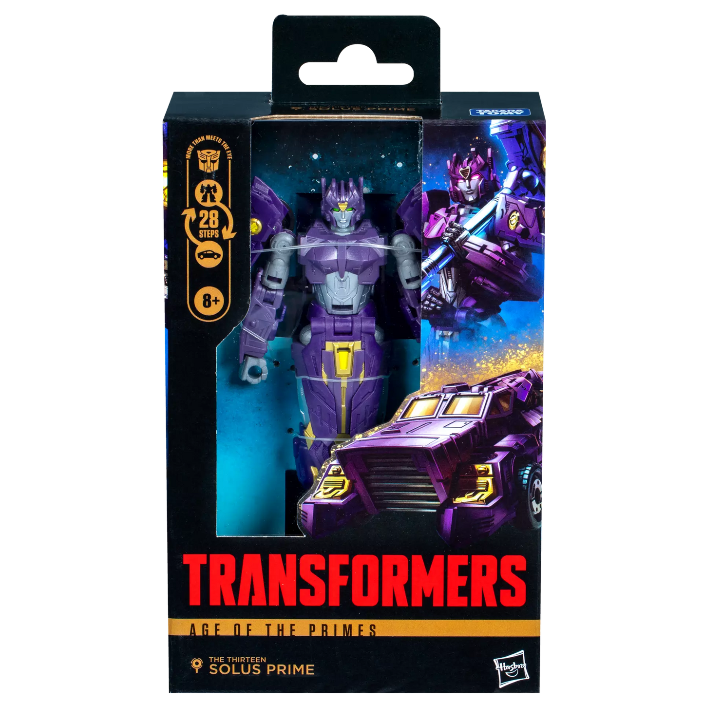 Transformers Age of the Primes Deluxe Class Thirteen Solus Prime Action Figure