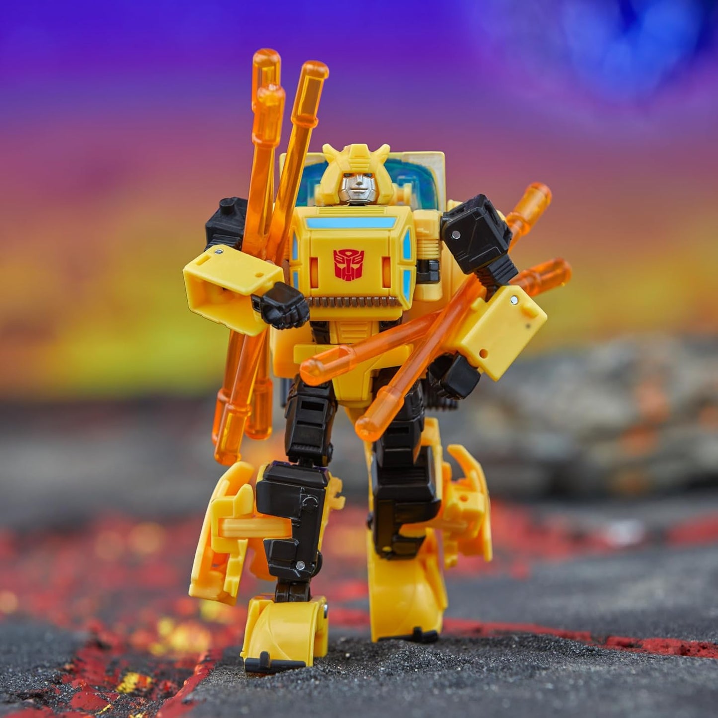 Transformers Generations Legacy United Deluxe Class Origin Bumblebee Action Figure