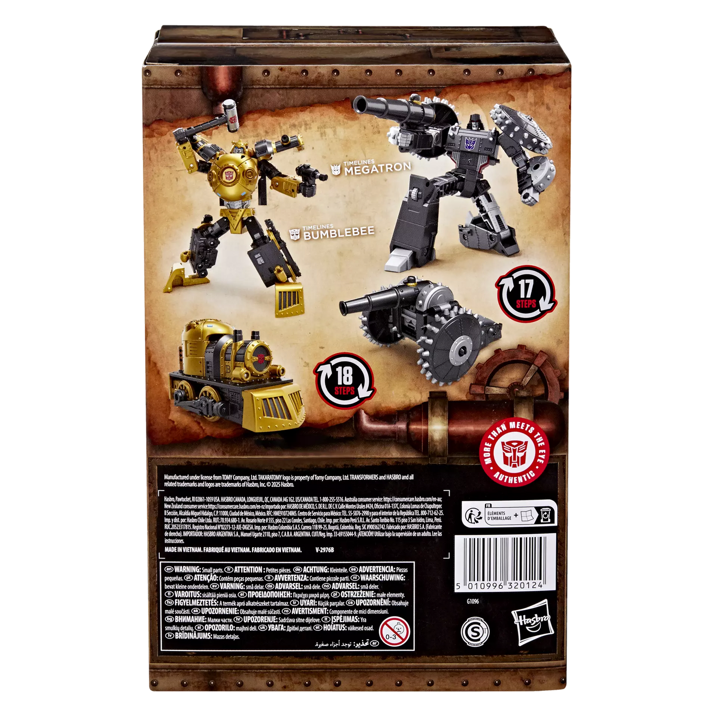 Transformers Hearts of Steel Timelines Comic Edition Megatron and Timelines Bumblebee Action Figure Exclusive