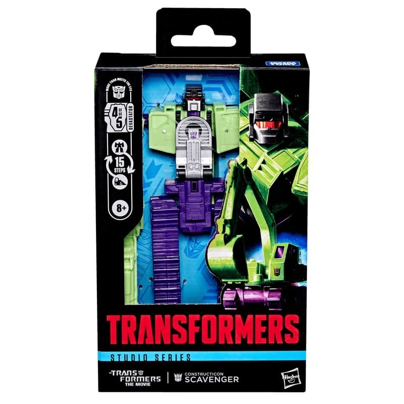 Transformers Studio Series 86 Deluxe Constructicon Scavenger Action Figure