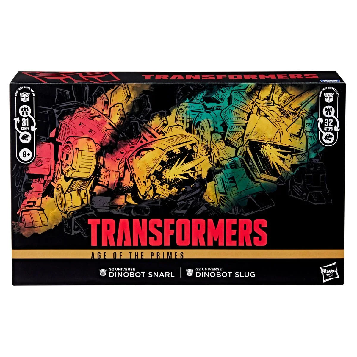 Transformers Age of the Primes Leader Class G2 Dinobots Slug and Snarl Action Figure
