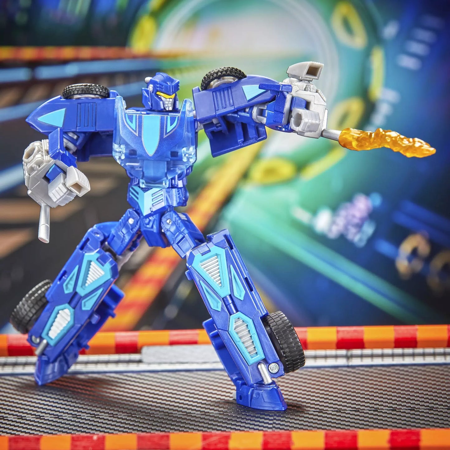 Transformers Collaborative Hot Wheels Twin Mill Action Figure