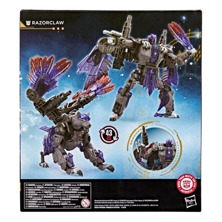 Transformers Age of the Primes Leader Razorclaw Action Figure