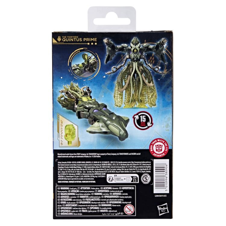 Transformers Age of the Primes Deluxe Thirteen Quintus Prime Action Figure