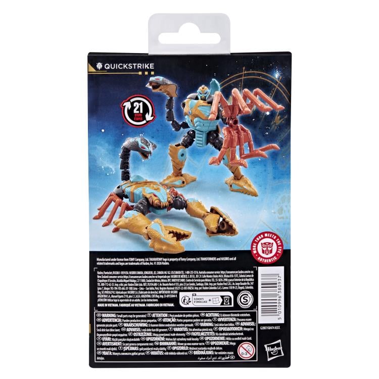 Transformers Age of the Primes Deluxe Quickstrike Action Figure