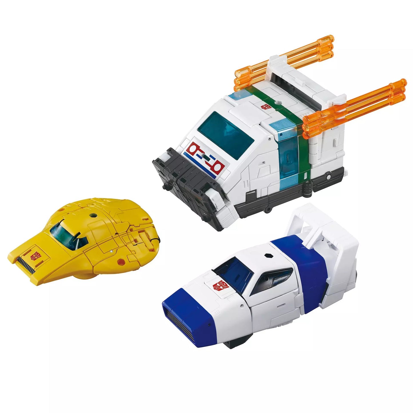 Transformers Dramatic Capture Series Cybertron Chase 3-Pack Action Figure