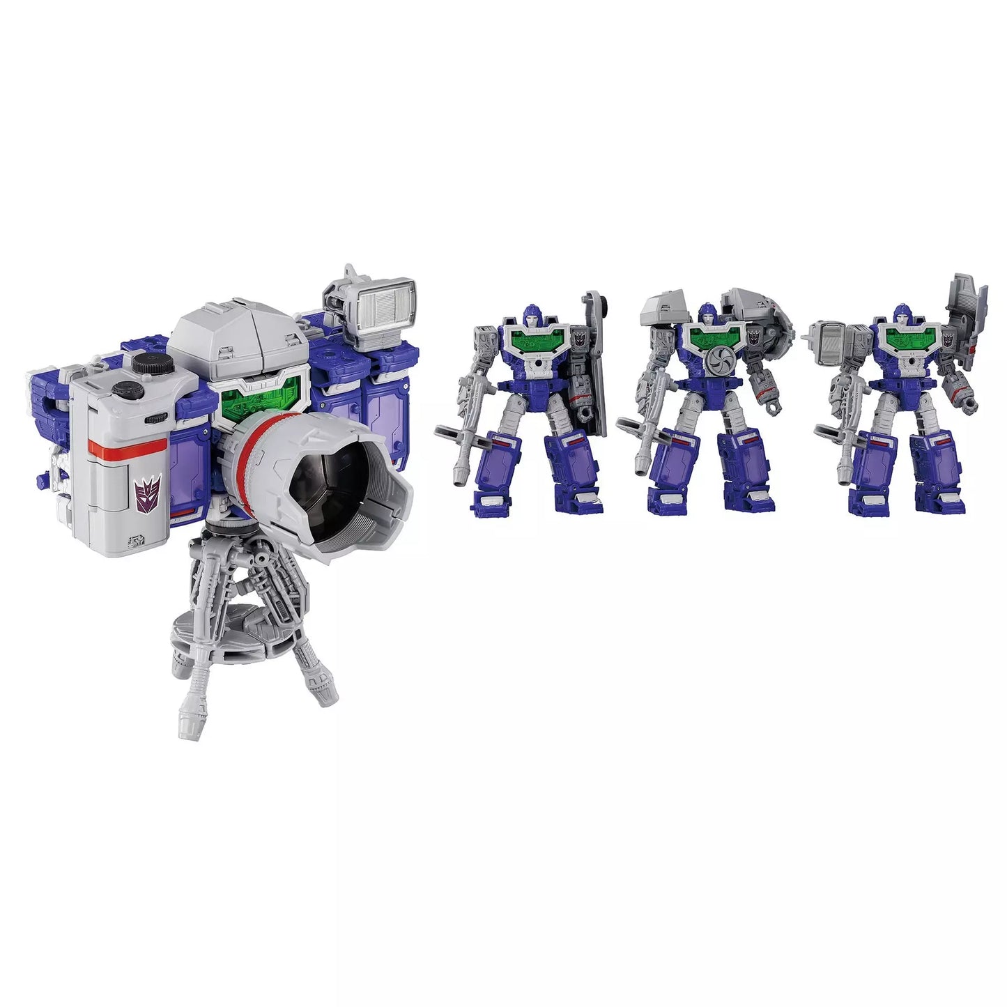 Transformers Dramatic Capture Series DCS-5 Decepticons Part 1 4-Pack Action Figure