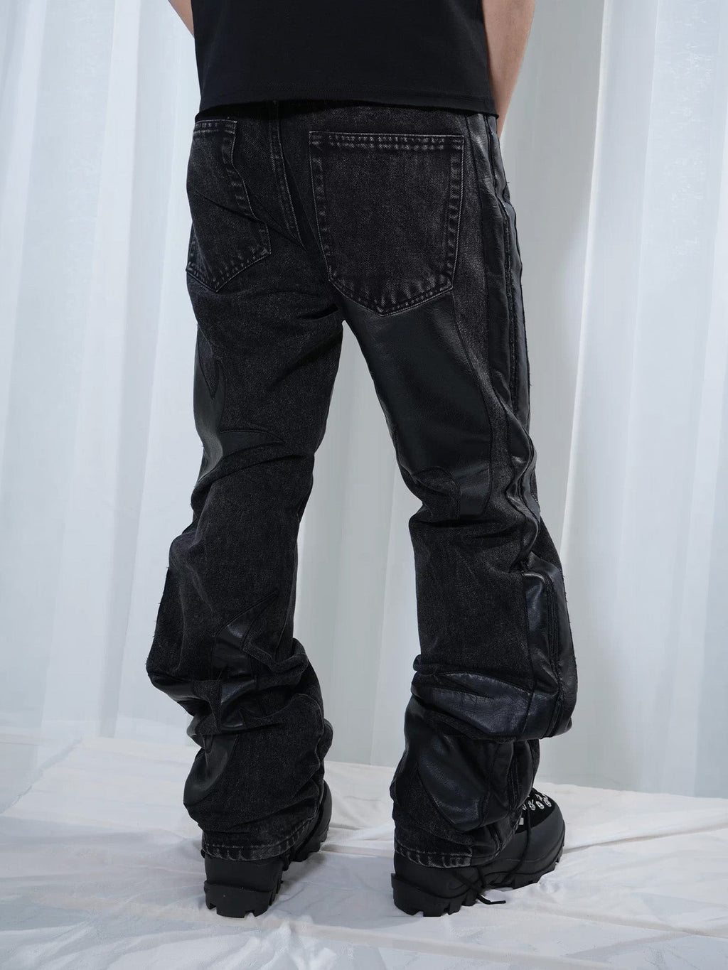 VINKID Dragon Graphic Washed Jeans