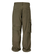 F2CE Asymmetrical Crinkled Cargo Pants