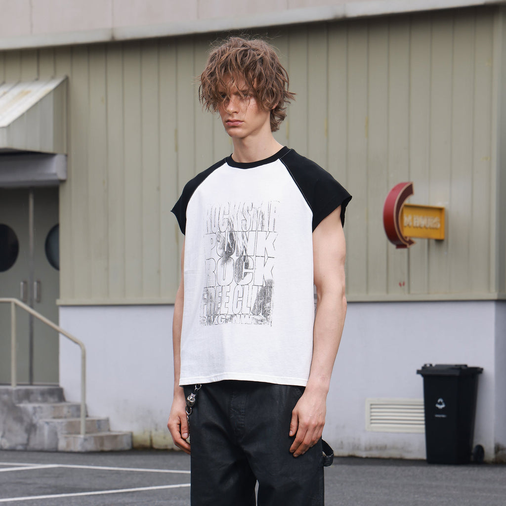 SAVAGEGROWTHWORLD Washed Rockstar Raglan T-Shirt