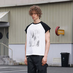 SAVAGEGROWTHWORLD Washed Rockstar Raglan T-Shirt