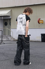 SAVAGEGROWTHWORLD Washed Rockstar Raglan T-Shirt