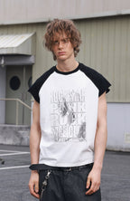 SAVAGEGROWTHWORLD Washed Rockstar Raglan T-Shirt