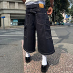 STEEPC Double-Knee Raw Denim Short