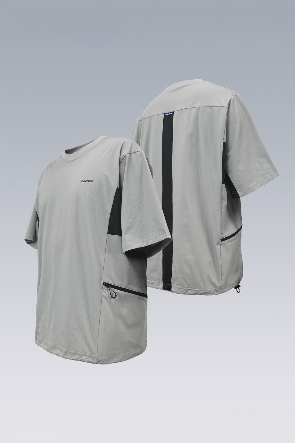 SILENSTORM Tech Panel Drawstring-Hem Quick-Dry T-Shirt