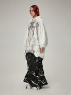 DAMAGE ASIA Ex Machina Graphics Oversized Hoodie