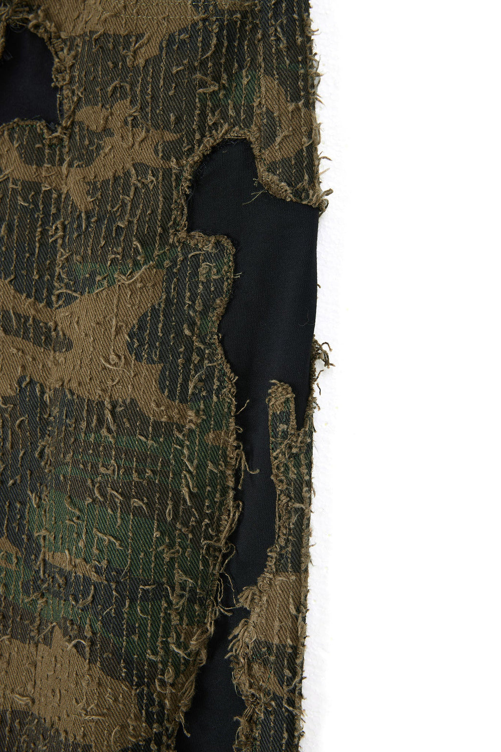 RELABEL Camo Skeleton Patch Shorts