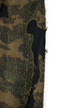 RELABEL Camo Skeleton Patch Shorts