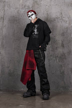UNDERWATER The Prisoner Distressed Layered Hoodie