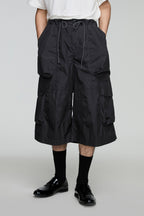 OPICLOTH Multi-Pocket Drawstring Cargo Shorts
