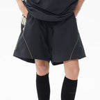 ERROR CODE ROBOT Athletic Contrast Spliced Shorts