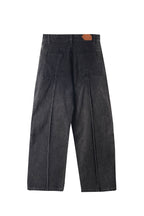 ERROR CODE ROBOT Middle Spliced Faded Jeans