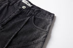 ERROR CODE ROBOT Middle Spliced Faded Jeans