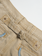 NEIGBORL Retro Washed Spliced Shorts