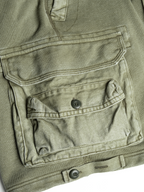 NEIGBORL Utility Multi-Pocket Drawstring Sweat Shorts