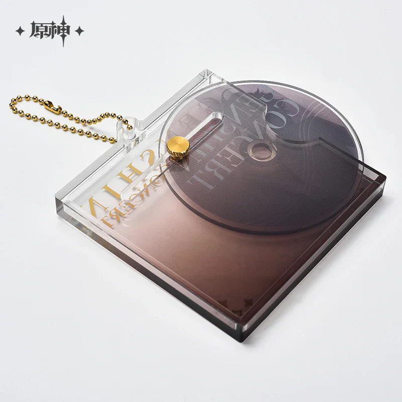 Genshin Impact Melodies of an Endless Journey CD-Style Acrylic Keychain - Tartaglia