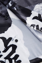 RTVG Dragon Calligraphy Cuban Half Shirt