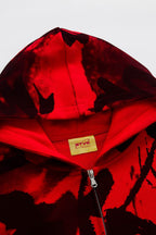 RTVG Calligraphy Full-Print Zip-Up Hoodie