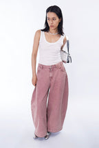 ASSEEN Washed Balloon Oversized Jeans