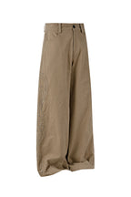 KREATE Totem Embroidered Oversized Straight-Leg Pants