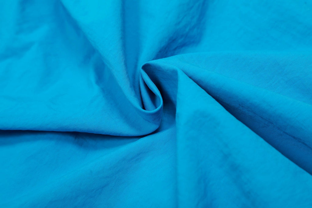 CLP Layered Crinkled Waist-Panel Parachute Pants
