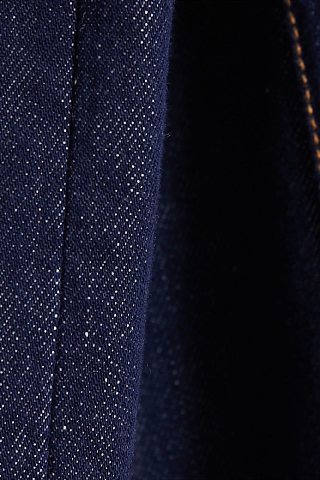ASSEEN Double-Knee Raw Denim Shorts
