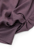 RELABEL Tencel-Acetate Ruched Oversized Shorts